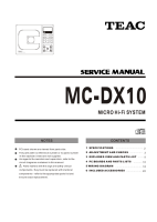 Teac MC-DX10-Service-Manual 